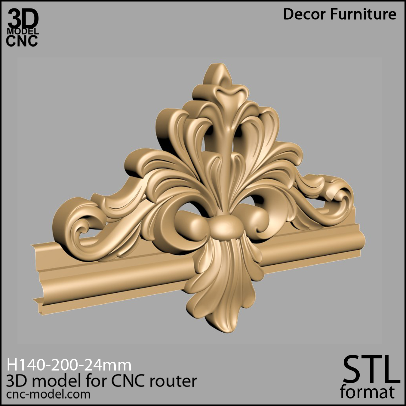 3d modelirleme и STL мебель стольба